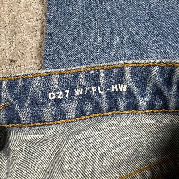 Saint Laurent YSL Y2K Exposed Button Fly Bootcut D27 Jean Sz 28 - Picture 4 of 10